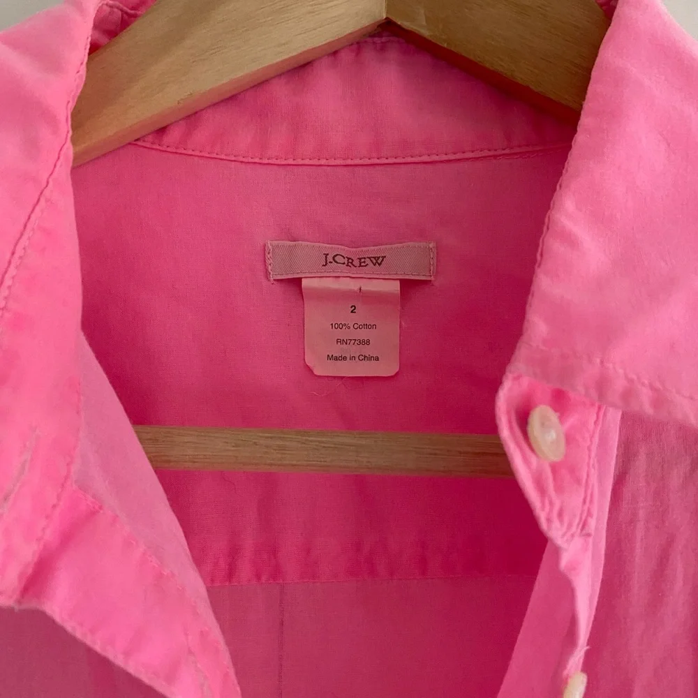 J Crew summer weight popover